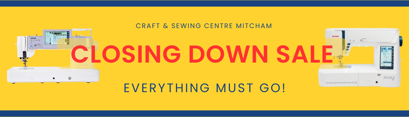 Craft and Sewing Repairs Closing Down Sale